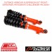 OUTBACK ARMOUR SUSPENSION KIT FRONT  EXPD(PAIR)FITS MITSUBISHI CHALLENGER PB08+